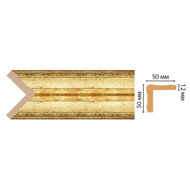 Цветной угол Decomaster 142-126 (50*50*2400)