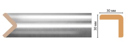 Цветной угол Decomaster D134-375 (30*30*2400)