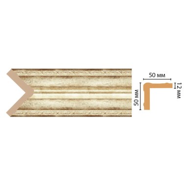Цветной угол Decomaster 142-127 (50*50*2400)