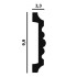 Молдинг из полимера P61 Perfect Plus