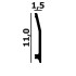Плинтус напольный P112 Perfect Plus