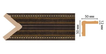 Цветной угол Decomaster 142-56 (50*50*2400)