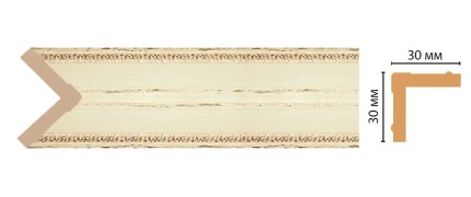 Цветной угол Decomaster 116-1028 (30*30*2400)