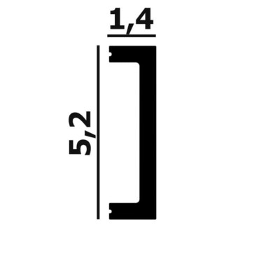 Молдинг из полимера P125 Perfect Plus