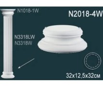 Капитель колонны N2018-4W Перфект Полиуретан