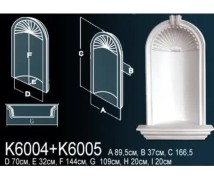 Ниша K6004_K6005 Перфект Полиуретан