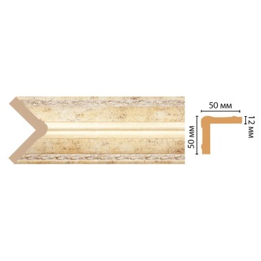 Цветной угол Decomaster 142-553 ДМ (50*50*2400)
