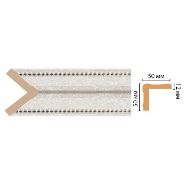 Цветной угол Decomaster 142-19D (50*50*2400)