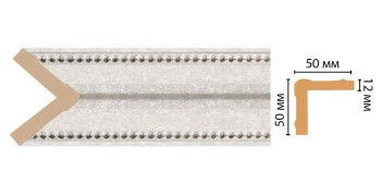 Цветной угол Decomaster 142-19D (50*50*2400)