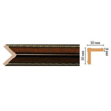 Цветной угол Decomaster 116-51 ДМ (30*30*2400)