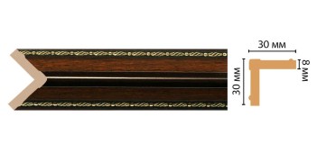 Цветной угол Decomaster 116-51 ДМ (30*30*2400)