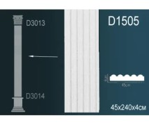 Пилястра D1505 Перфект Полиуретан