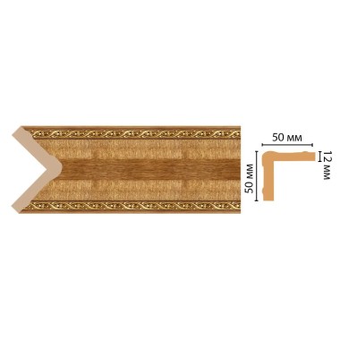 Цветной угол Decomaster 142-4 (50*50*2400)