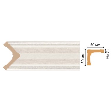 Цветной угол Decomaster 182-14 (50*50*2400)