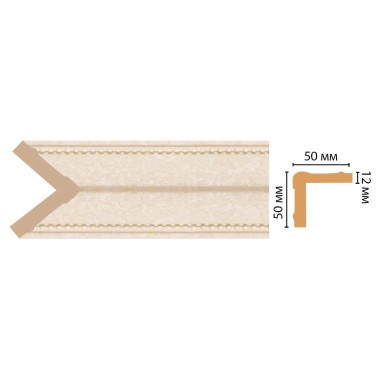 Цветной угол Decomaster 142-18D (50*50*2400)