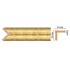 Цветной угол Decomaster 116-126 (30*30*2400) ДМ