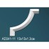 Угловой элемент AD341-11 Перфект Полиуретан