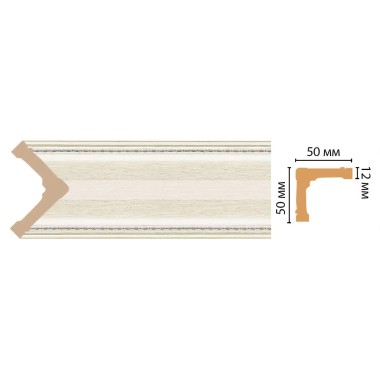Цветной угол Decomaster 182-15 (50*50*2400)