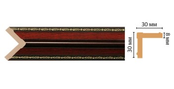 Цветной угол Decomaster 116-52 (30*30*2400)