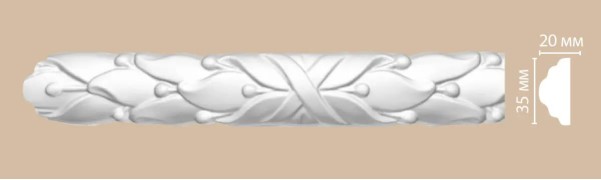 Молдинг с орнаментом Decomaster DT8052 (35*20*2400)