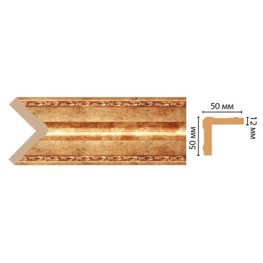 Цветной угол Decomaster 142-552 ДМ (50*50*2400)