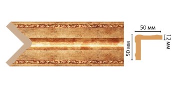 Цветной угол Decomaster 142-552 ДМ (50*50*2400)