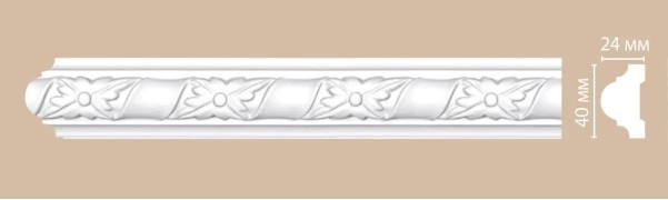Молдинг с орнаментом Decomaster DT 8051 (40*24*2400)