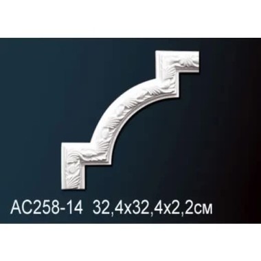 Угловой элемент AC258-14 Перфект Полиуретан