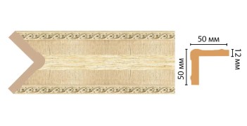 Цветной угол Decomaster 142-5 ДМ (50*50*2400)