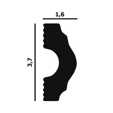 Молдинг из полимера P23 Perfect Plus