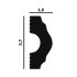 Молдинг из полимера P23 Perfect Plus