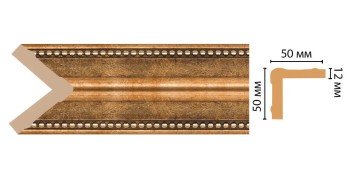 Цветной угол Decomaster 142-57 ДМ (50*50*2400)