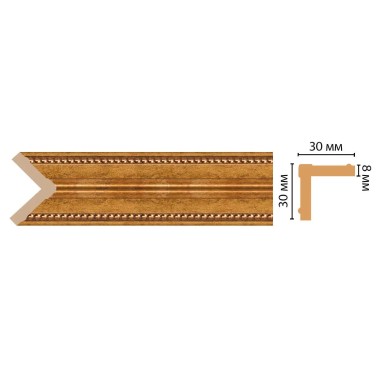 116-58/28 Угол Decomaster ДМ(30*30*2400 мм)