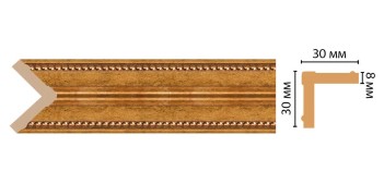116-58/28 Угол Decomaster ДМ(30*30*2400 мм)
