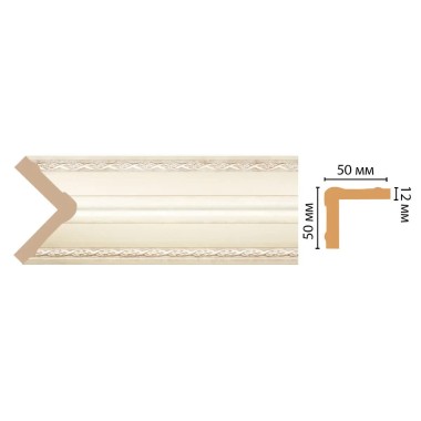 Цветной угол Decomaster 142-937 ДМ (50*50*2400)