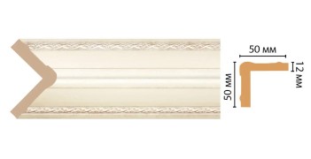 Цветной угол Decomaster 142-937 ДМ (50*50*2400)