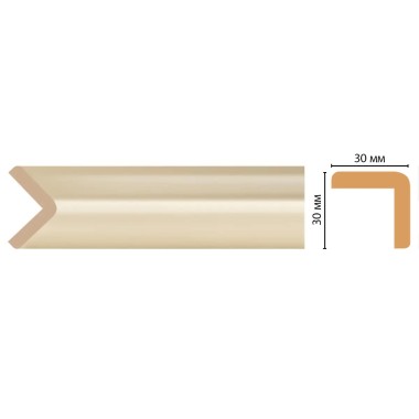 Цветной угол Decomaster D134-61 ДМ (30*30*2400)