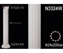 Ствол колонны N3324W Перфект Полиуретан