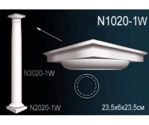Капитель колонны N1020-1W Перфект Полиуретан