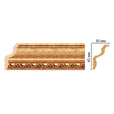 Карниз потолочный Decomaster 148D-58 (45*30*2000) ШК