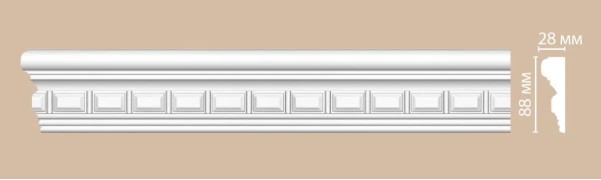 Молдинг с орнаментом Decomaster DT 9866 (88*28*2400)
