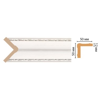 Цветной угол Decomaster 142-60 ДМ (50*50*2400)