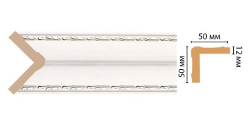 Цветной угол Decomaster 142-60 ДМ (50*50*2400)