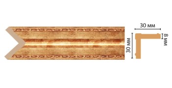 116-552/28 Угол Decomaster ДМ(30*30*2400 мм)