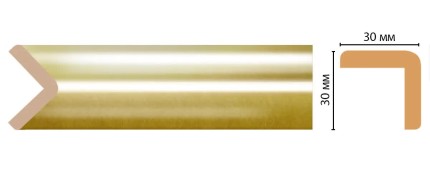 Цветной угол Decomaster D134-374 ДМ (30*30*2400)