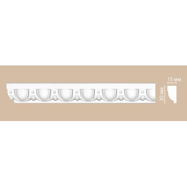 Молдинг с орнаментом Decomaster DT 8015 (30*15*2400)