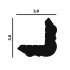 Угловой молдинг для стен P06 Perfect Plus