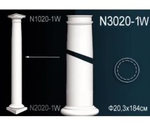 Ствол колонны N3020-1W Перфект Полиуретан