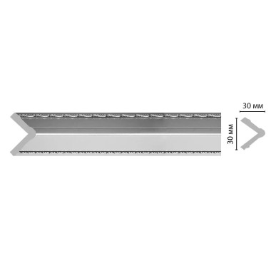Угол Decomaster 116-63 ШК/28 (30*30*2400 мм)