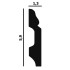 Плинтус напольный P27 Perfect Plus